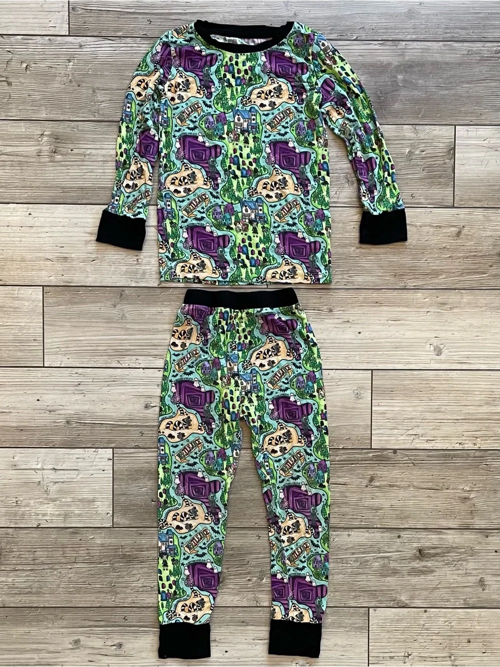 Bamboo Bliss | Beetlejuice Pajama Set | Size: 4T